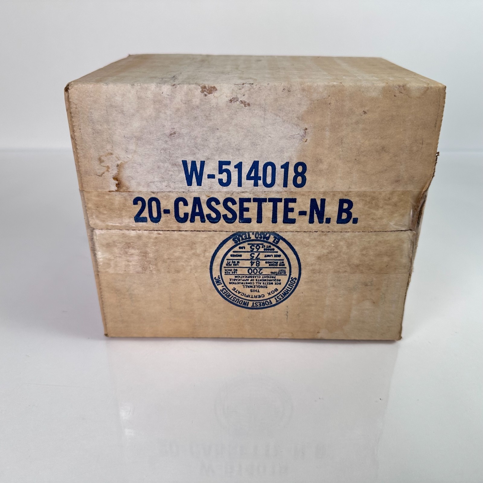 (New Old Stock) Ampex 15 Grand Master I Studio Quality Tape 365 c15A (Box of 20)