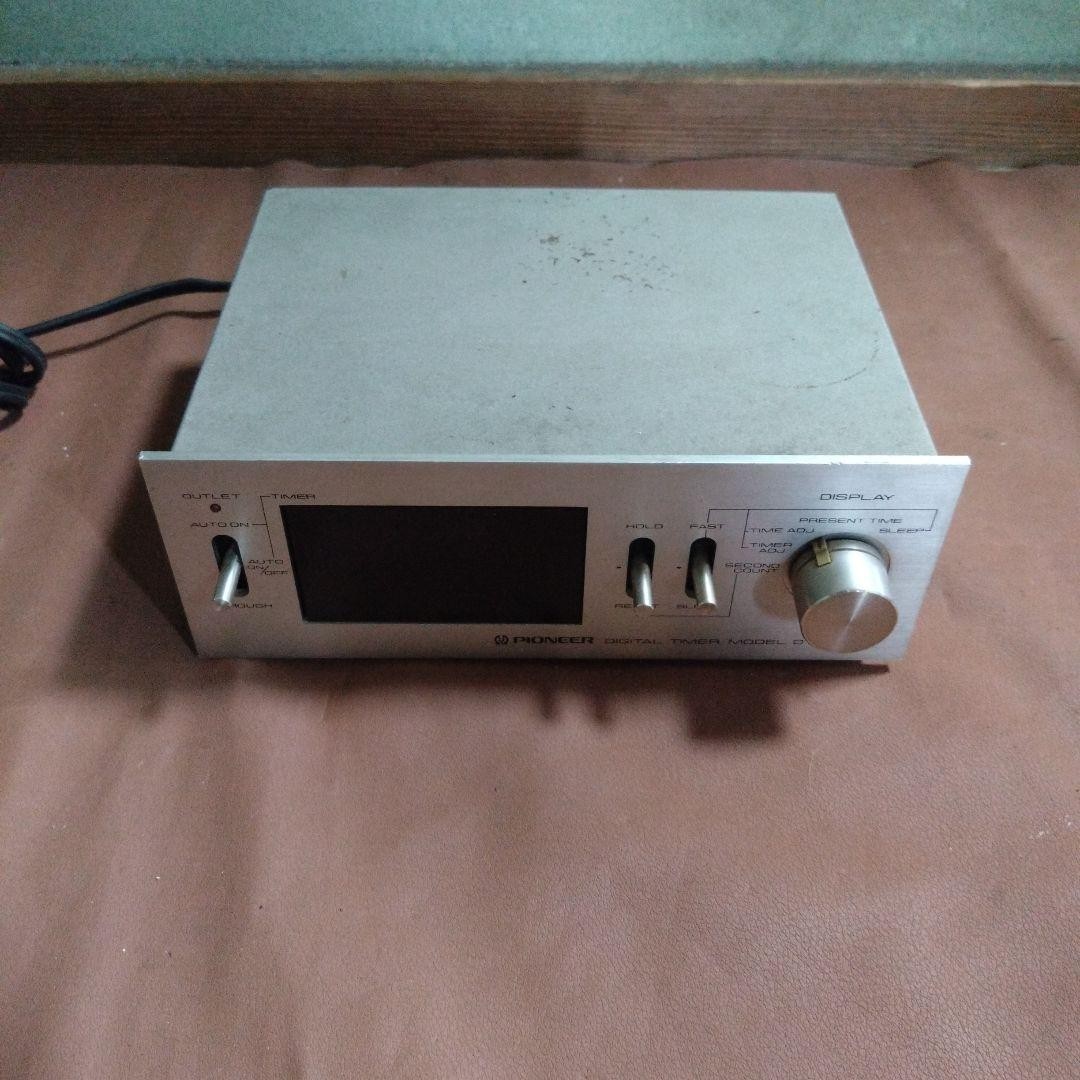Pioneer DT-400 Digital Timer Vintage Used Powers On For Parts or Repair