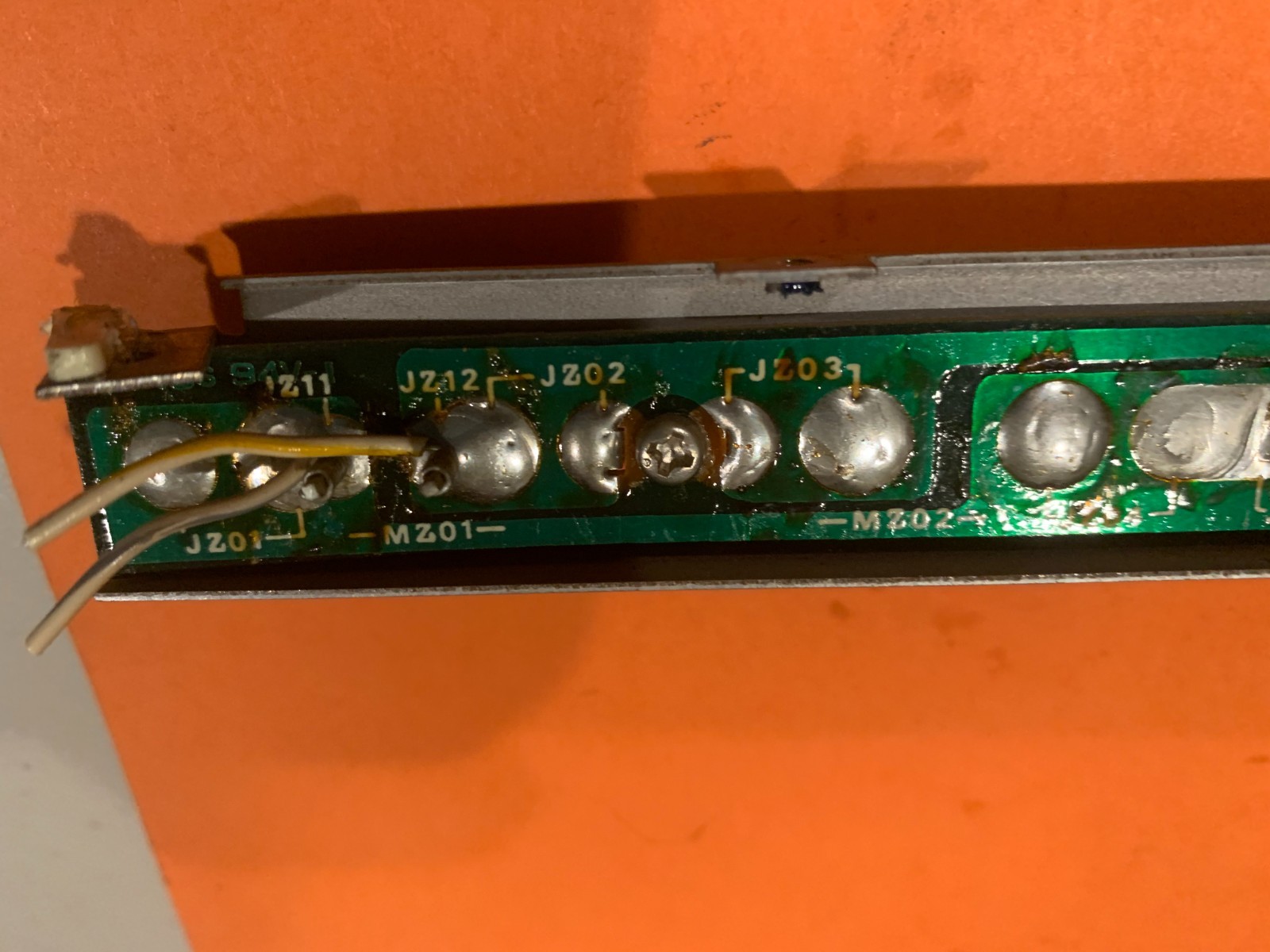 Marantz 2220b Stereo Receiver Parting Out – Dial Lamp Assembly with New LED’s