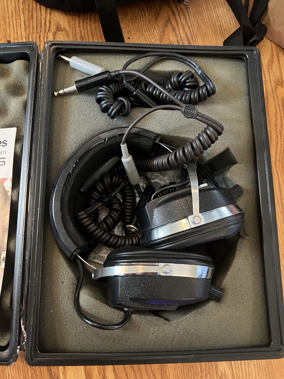 Vintage Koss K/2+2 Quadrafone 4-Channel Headphones COMPLETE WITH CASE & MANUALS