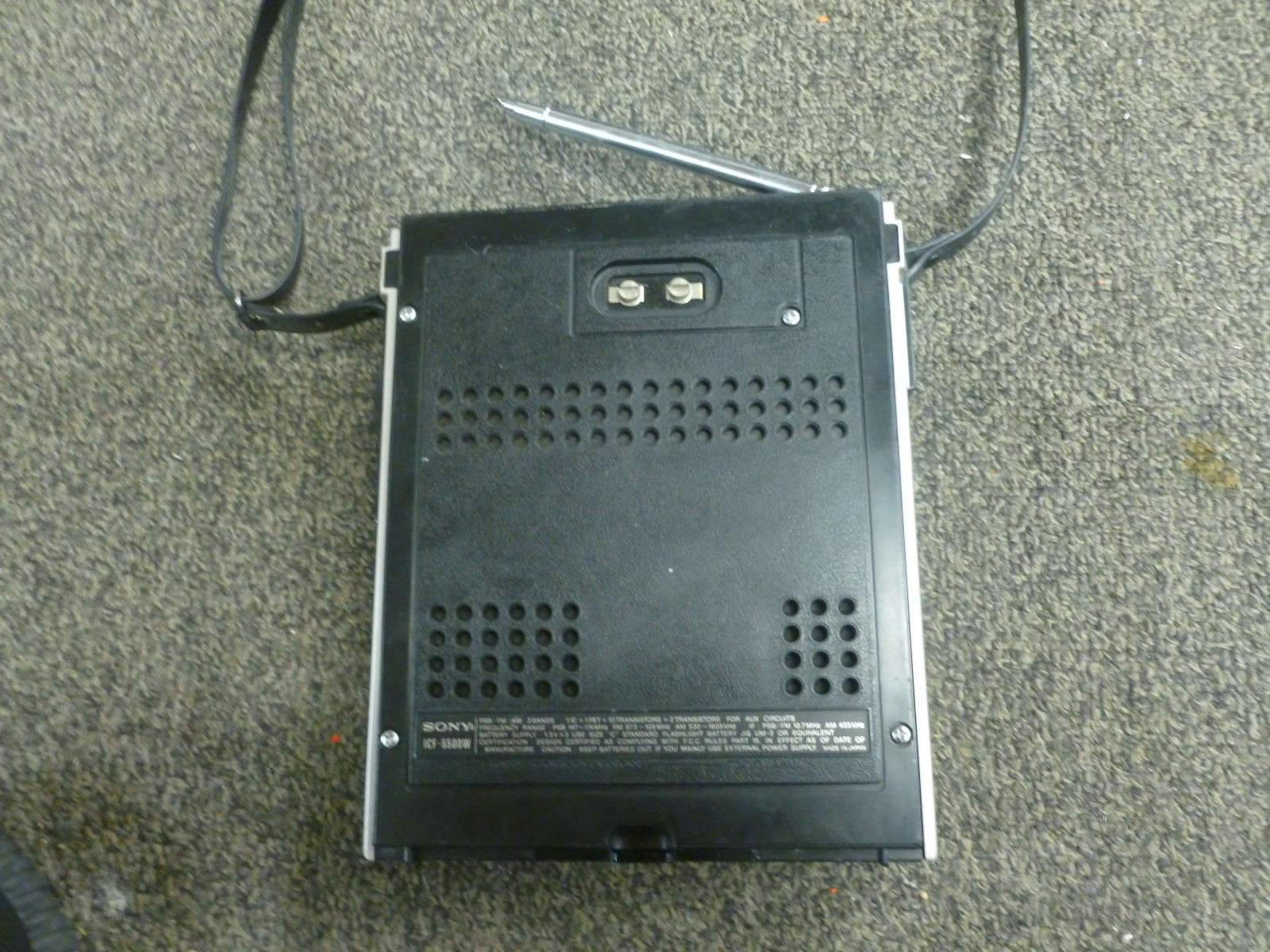 Sony ICF-5500W Portable Multi-Band Radio Receiver