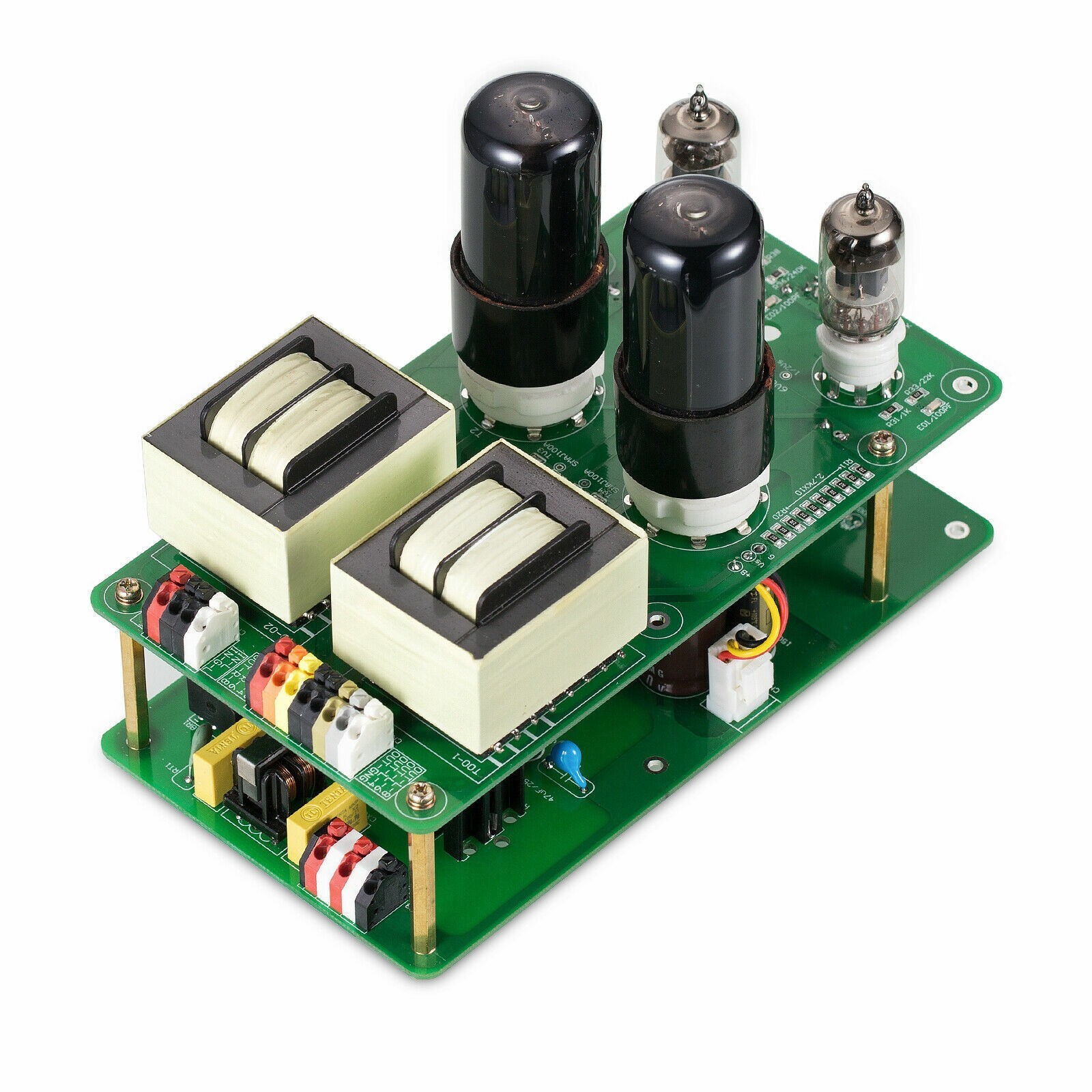 HiFi 6P6P Vacuum Tube Power Amplifier Single-Ended Stereo Desktop Audio Amp 3W×2