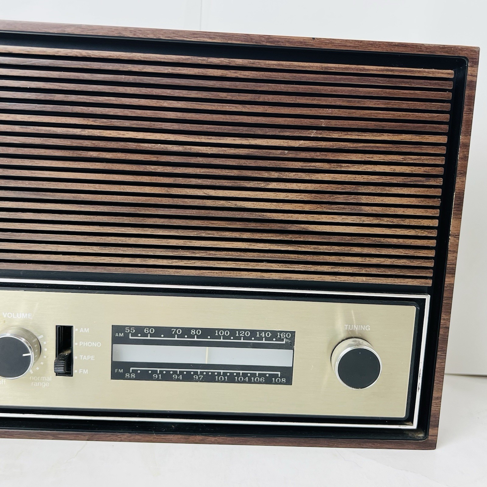 NuTone Vintage 70s/80s House Radio Intercom Audio System Wood
