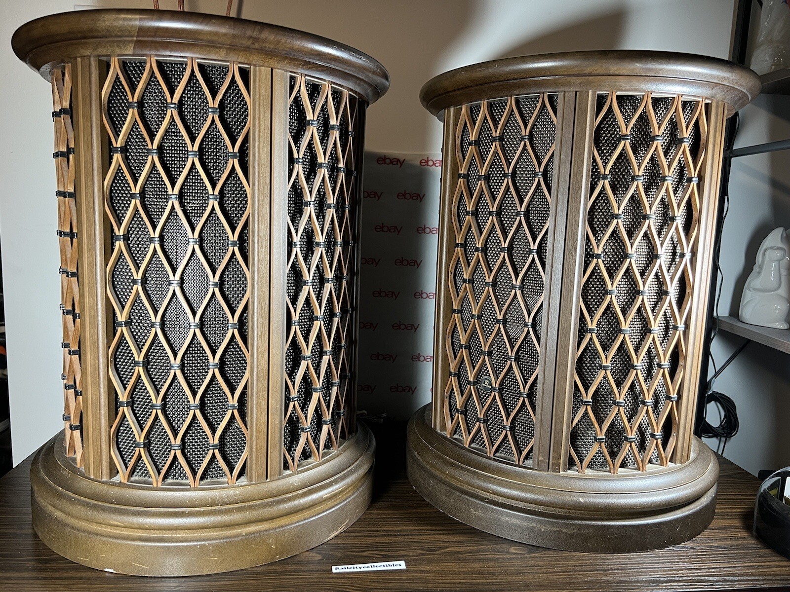 VTG PIONEER CS-06 OMNI DIRECTIONAL END TABLE SPEAKERS JAPAN -READ ABOUT SHIPPING