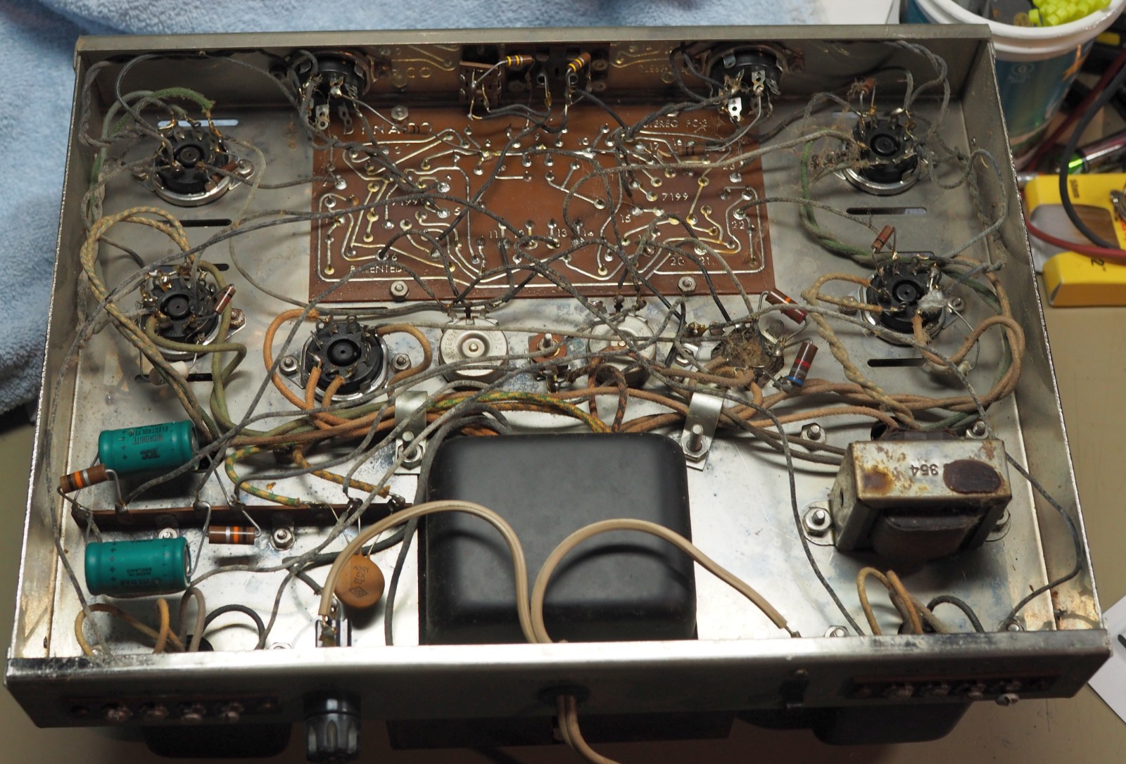 Dynaco Dynakit ST-70 Stereo Tube Amplifier- Untested, For PARTS or repair