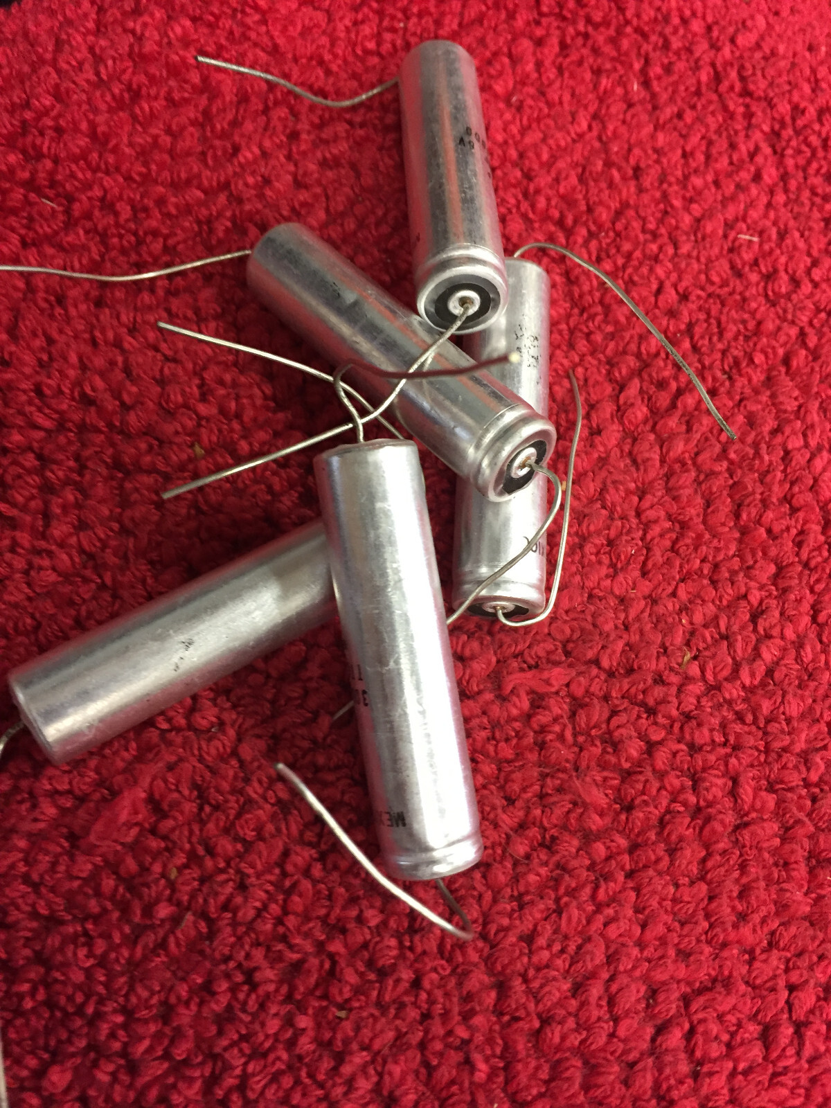 TT6X3000 3000MFD 6VDC MALLORY ELECTROLITIC CAPACITORS 5 PCS