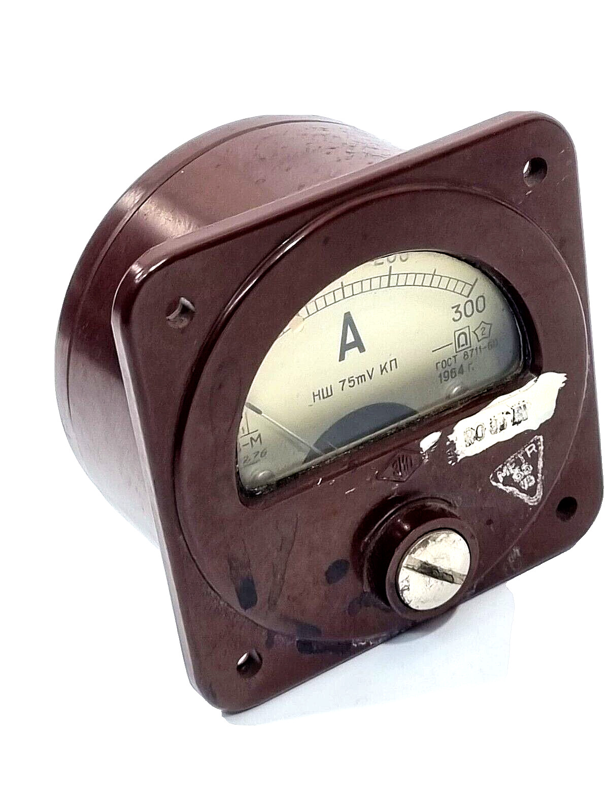RARE! SOVIET VINTAGE AMMETER M358-M (0-300A) From 1964 NOS