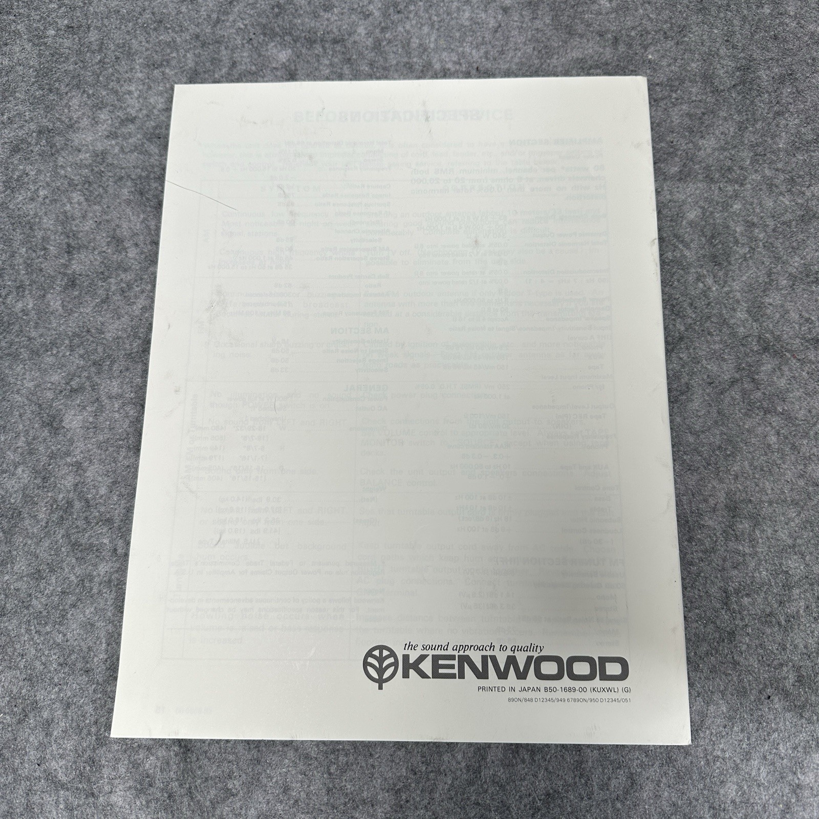 Vintage Kenwood KR-6030 AM/FM Stereo Receiver Silver Front 1970s TESTED & WORKS