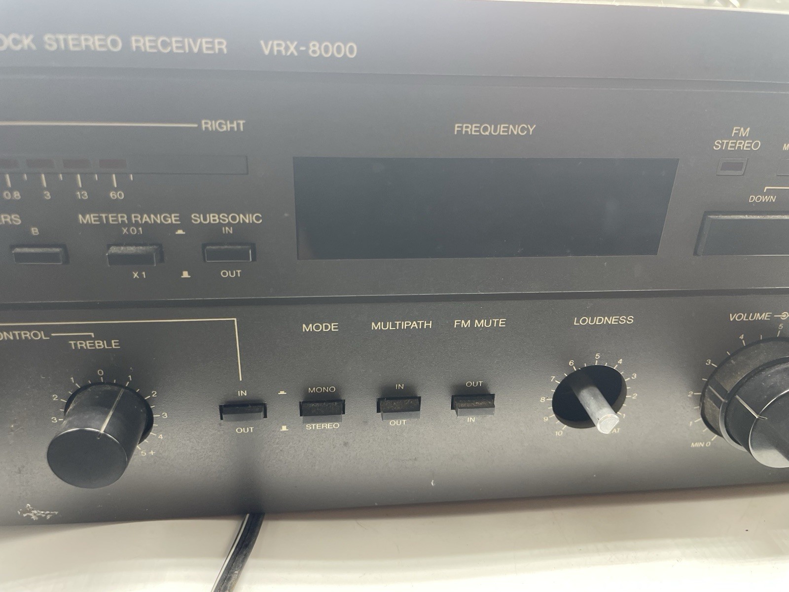 Vector Research VRX-8000 FM/AM Quartz Lock Stereo Receiver – Fully Tested