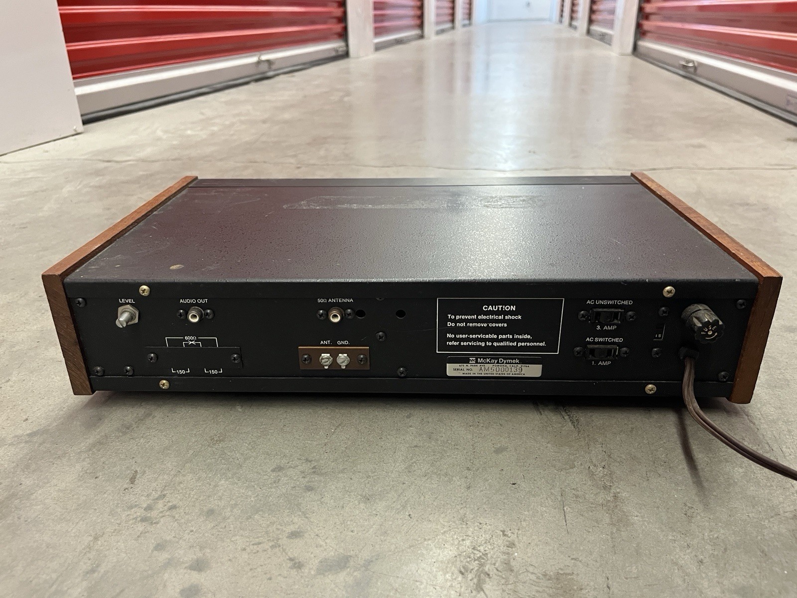McKay Dymek AM5 Solid State AM Tuner Vintage 1970s DX Broadcast Receiver USA