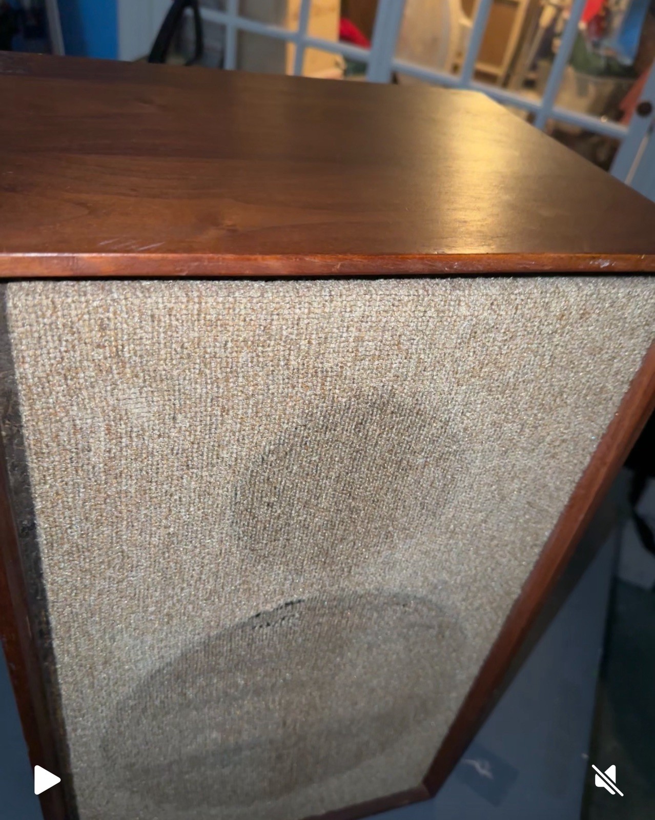Ultra-Rare Vintage Harman Kardon HK-40 Stratophonic Speaker 10″ Woofer works