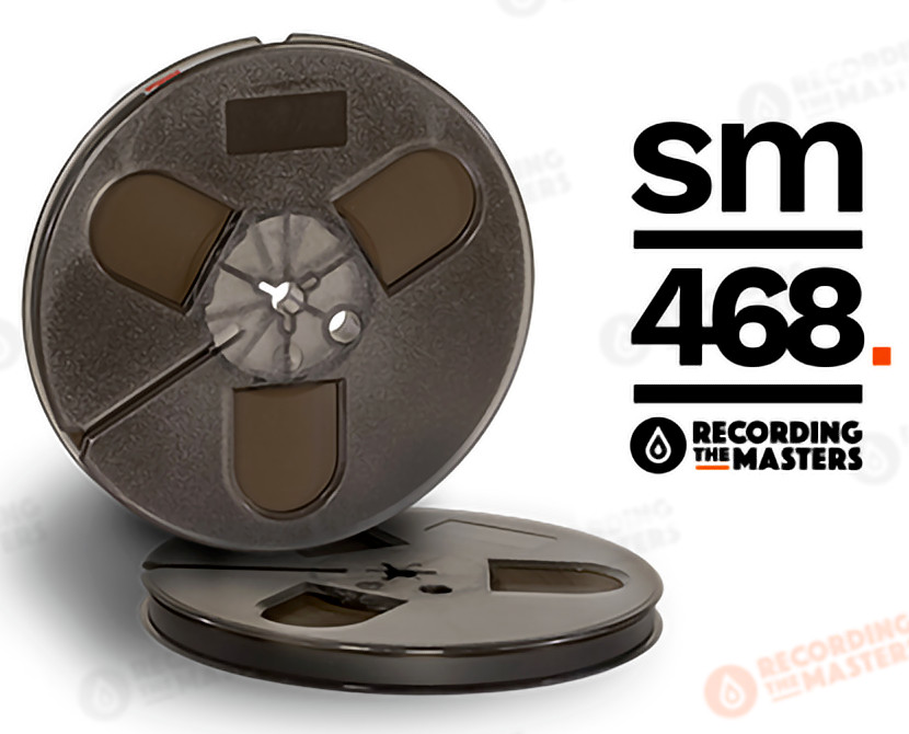 RTM SM468 1/4″ x 1200′ Analog Recording Tape – 7″ Plastic Reel w/ Box NEW