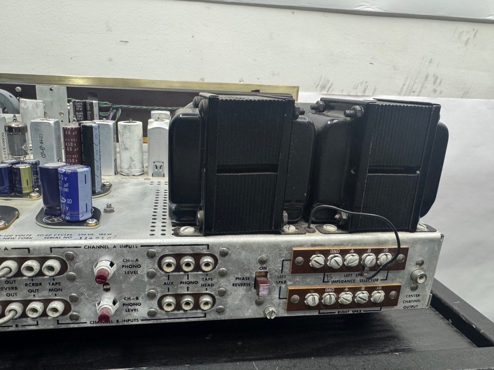 The Fisher Model 500-B Tube Stereo Receiver, Restored, Ecellent.