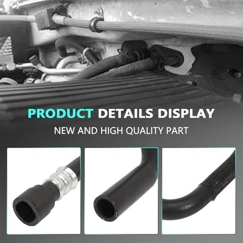 2PCS HVAC Heater Hose (Entrance + Exit) fits Silverado 1500 2014-2019 Sierra
