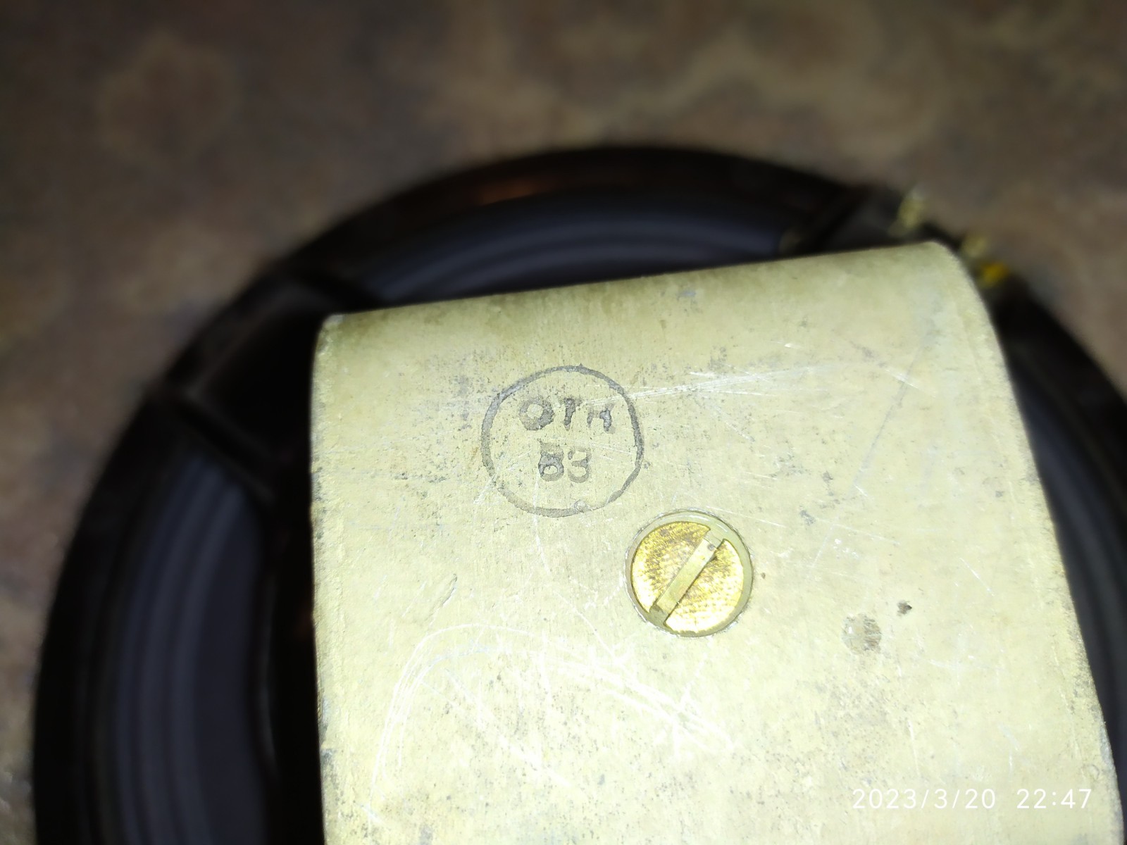 Pair of early full-range speakers 4A-28 KINAP with AlNiCo magnets, 10 inches.