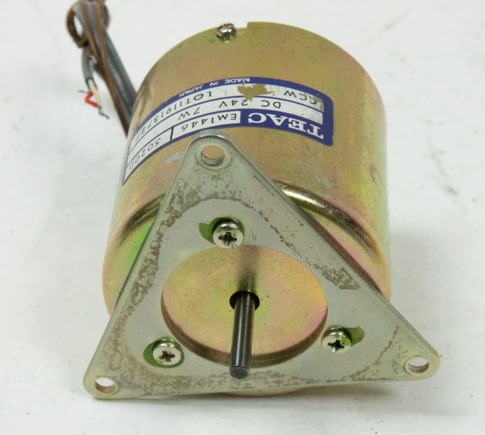 TEAC EM1446 Capstan Motor X-10 X-2000M TASCAM 22-2 32 34 38 LOW WEAR SERVICED