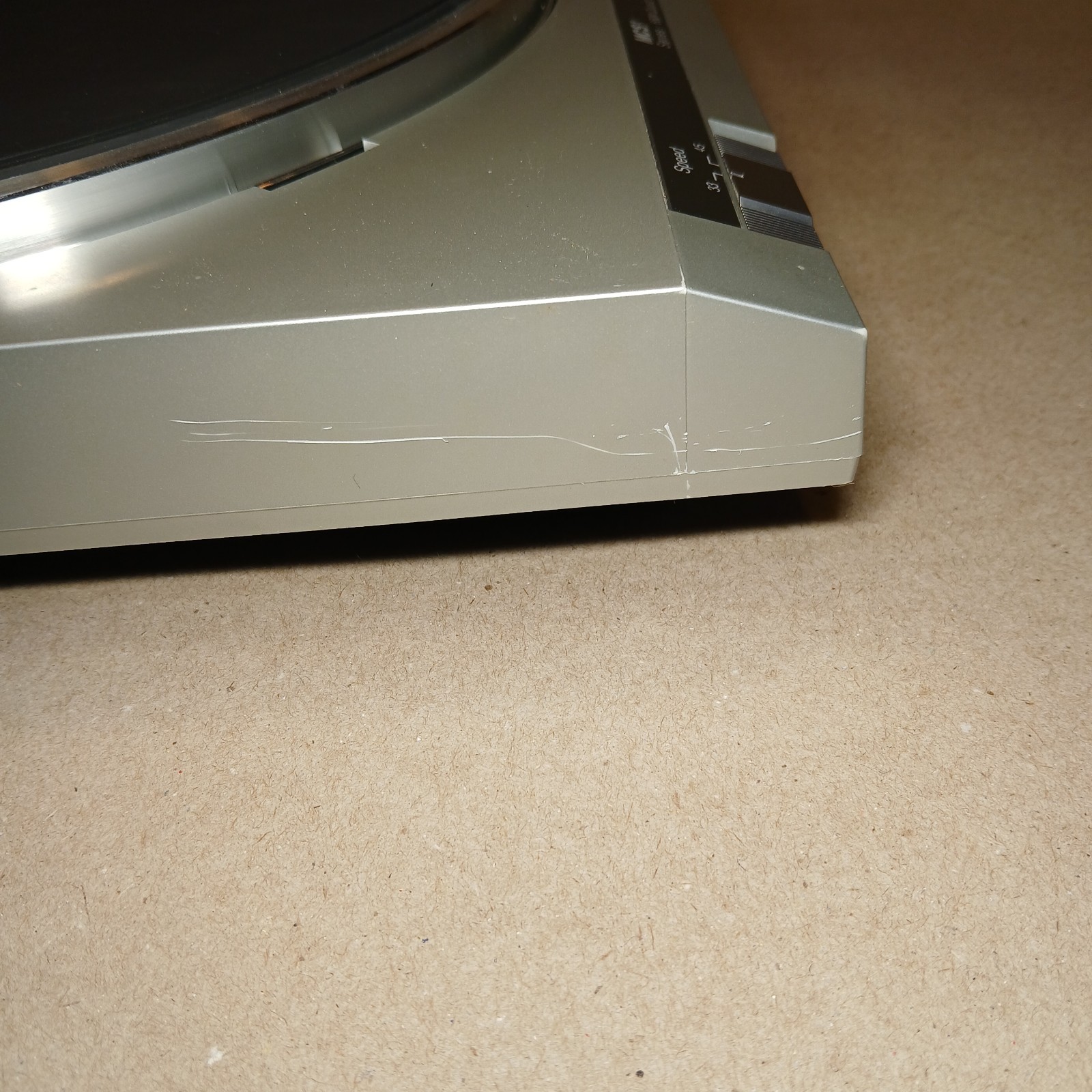 Vintage MCS 6604 Quartz Direct Drive Semi-Automatic Turntable Tested No Cover