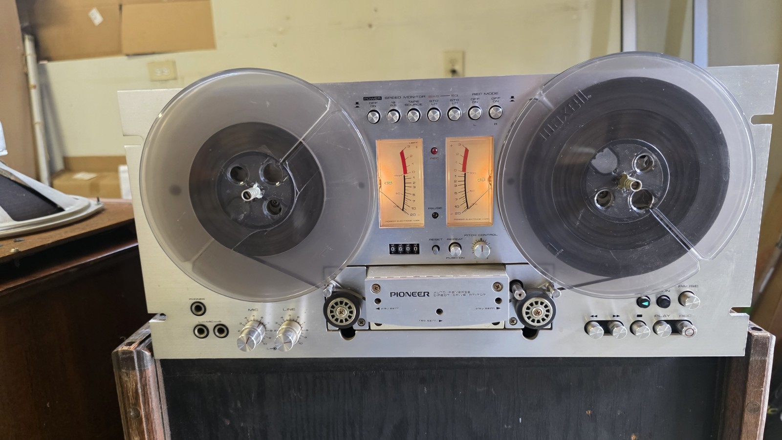 Pioneer RT-707 Reel-to-Reel Tape Recorder **POWER ON TESTED ONLY**