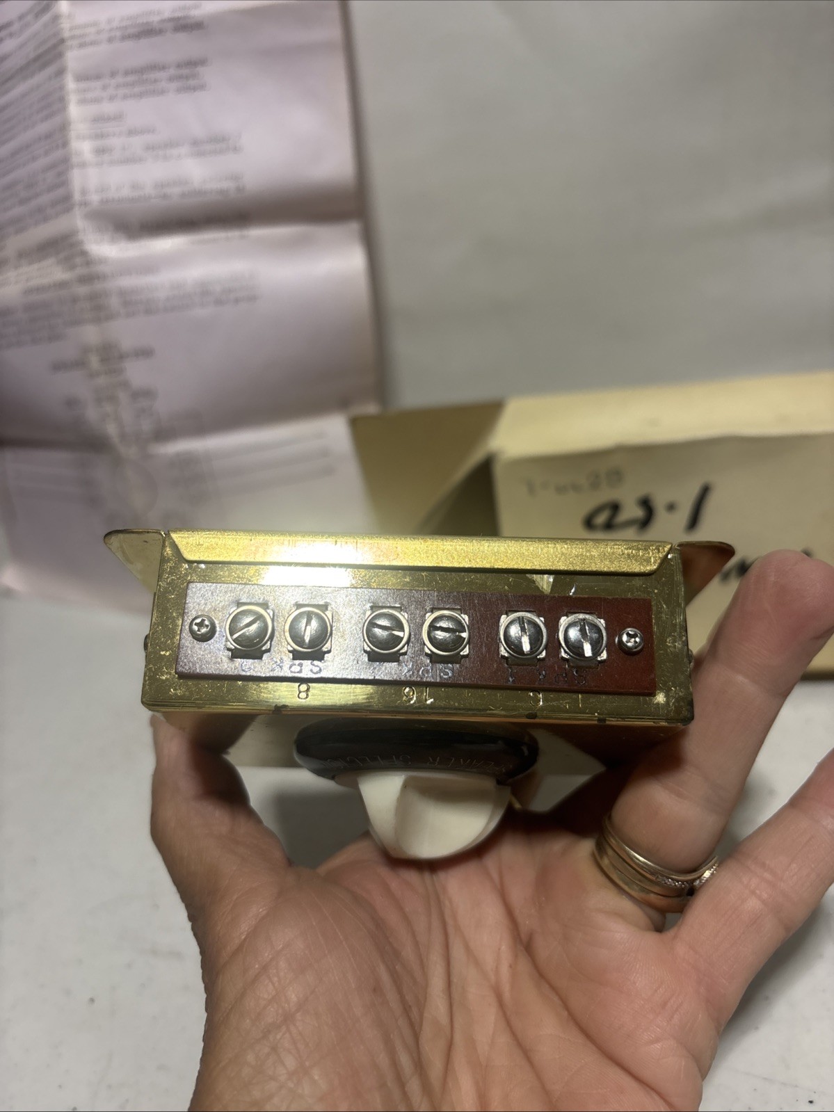 Vintage 2 AudioTex Hi Fi Speaker Control Switch Switches