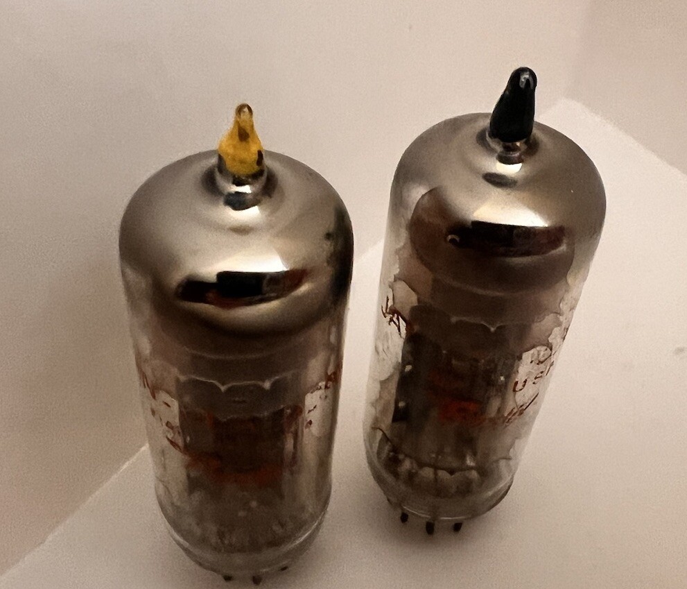 Pair Bendix 5993 TT-10 Rare SPECIAL Yellow Blue Tip (ultra low noise) Old Stock