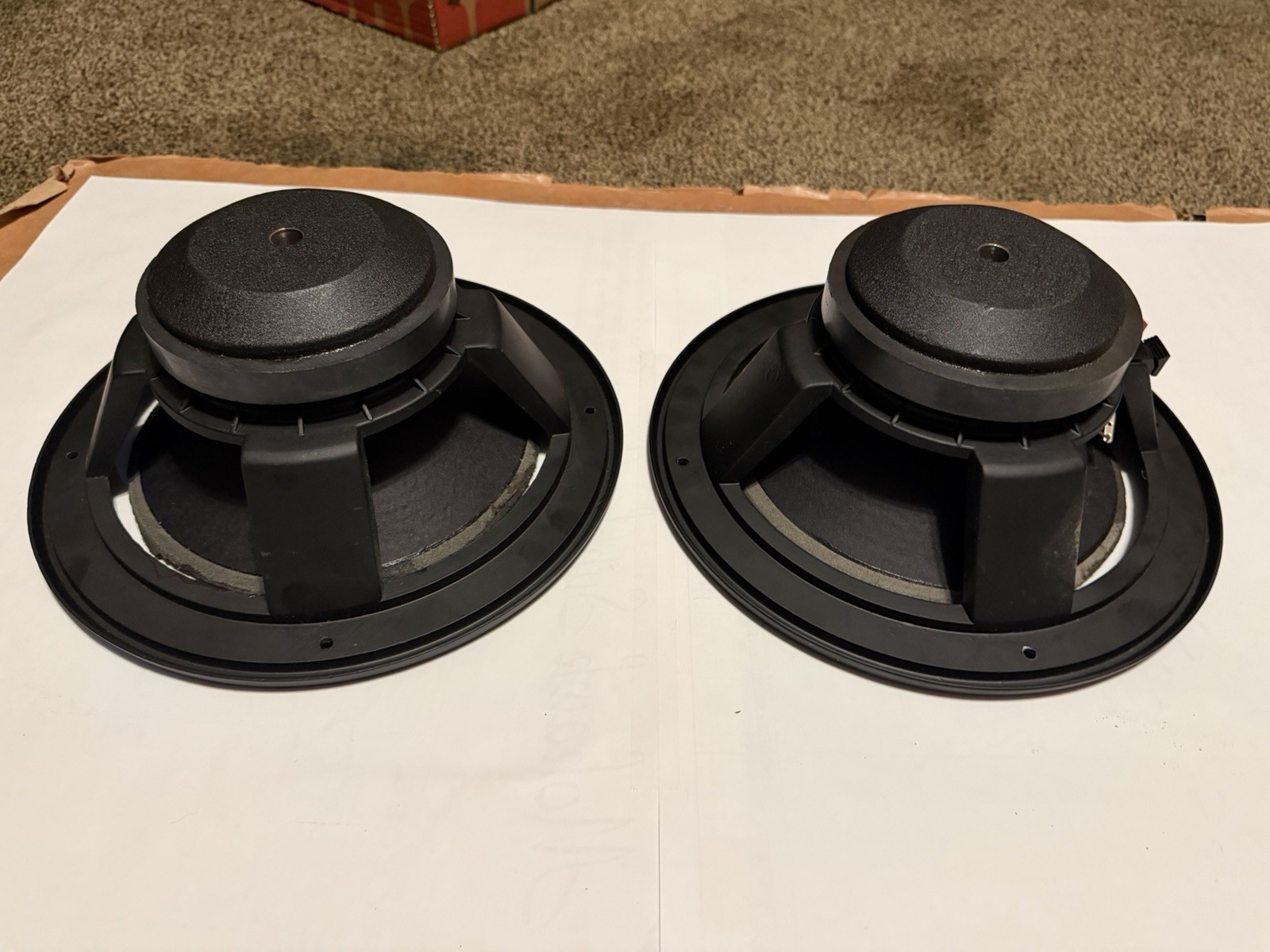 JBL (2) 127H-1,,,10” Woofers, Both Need Rebuilt, Parts, Repair, Restore Only