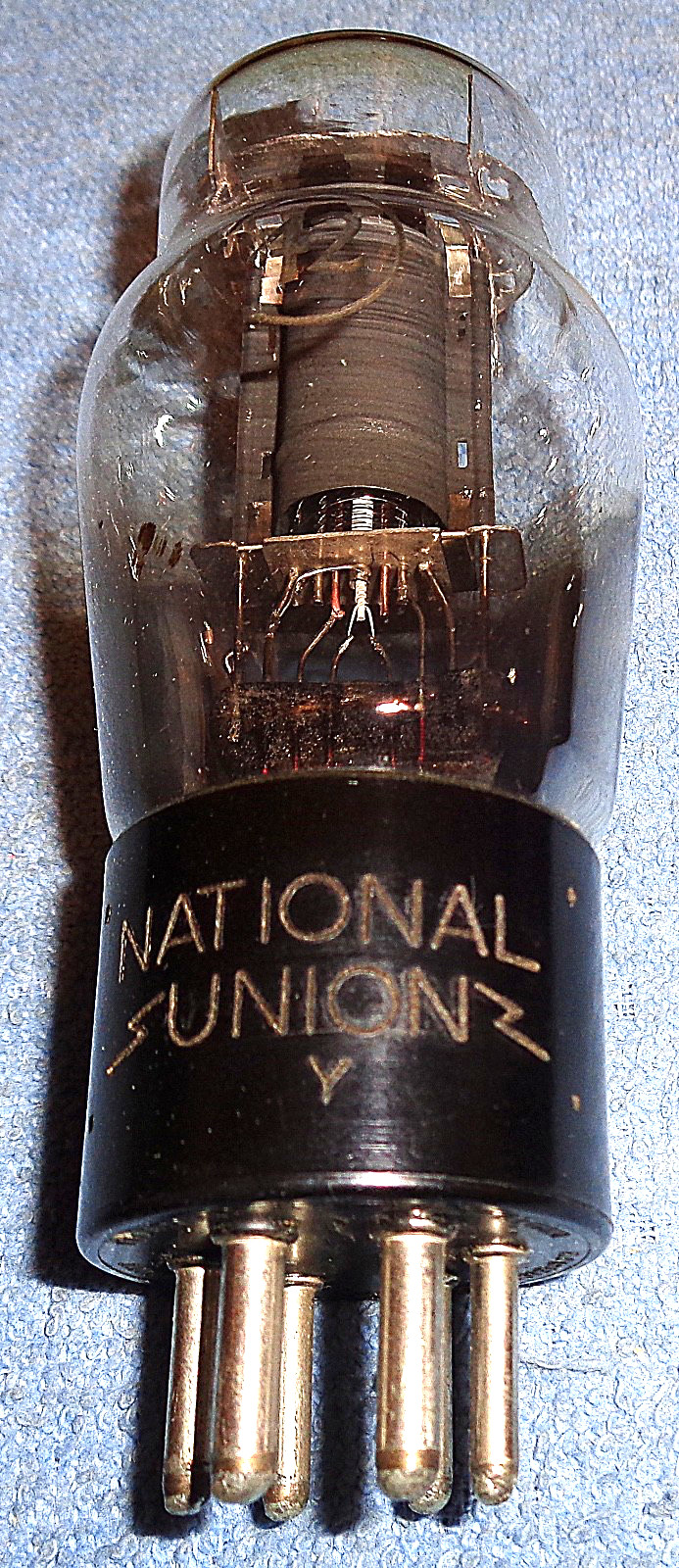 1 NOS National Union 42 Vacuum Tube – 1930’s Audio Pentode for Vintage AM Radios