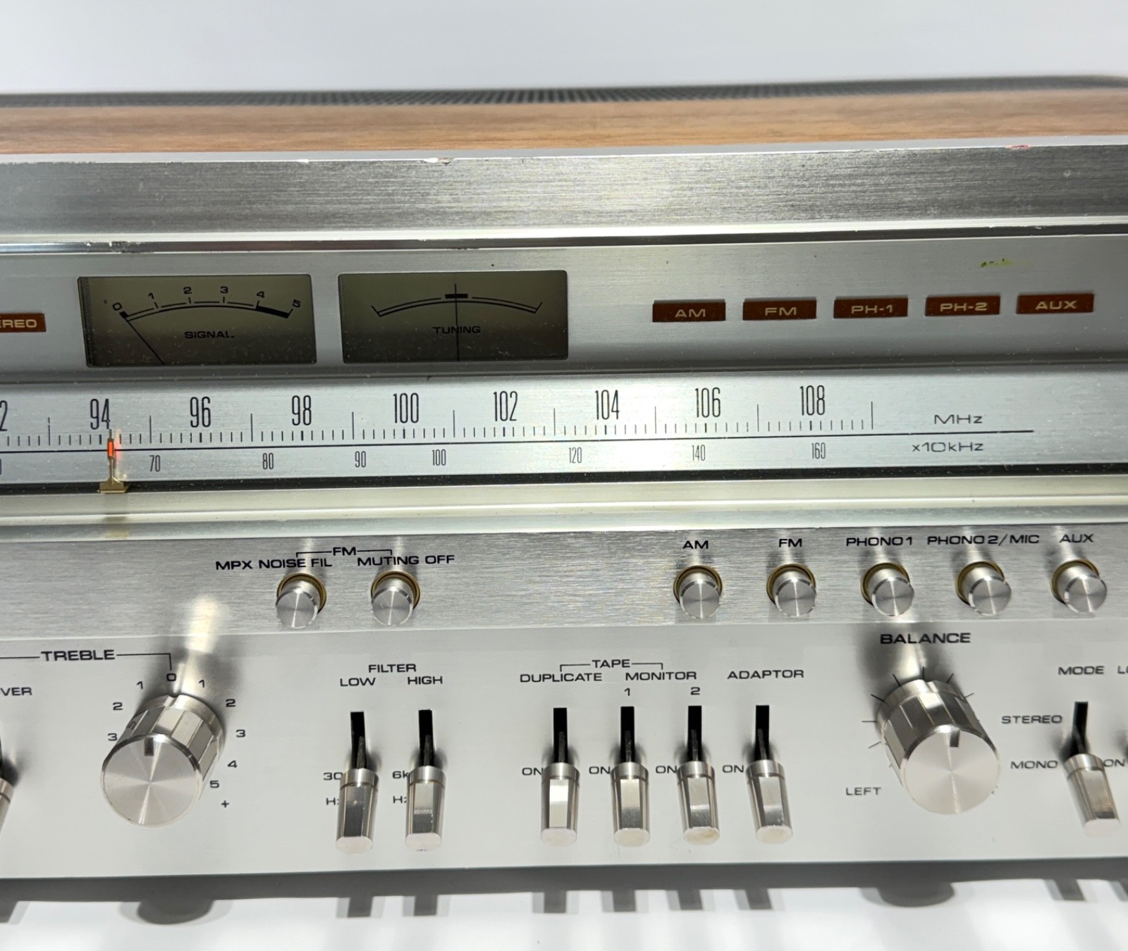Vintage Pioneer Stereo Receiver SX-850 Works Made in Japan