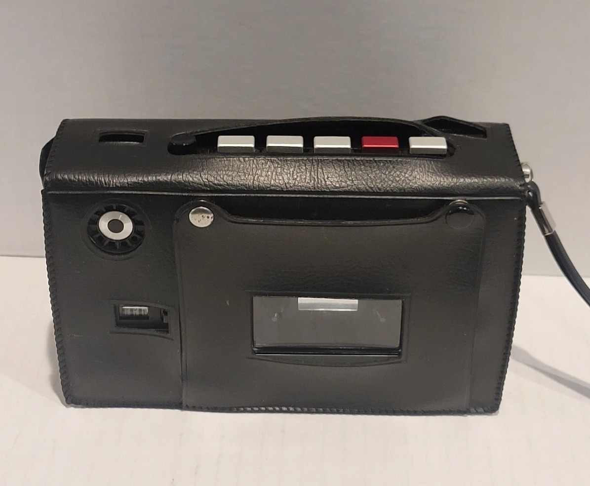 For Parts Sears Automatic Stop Recorder Cassette Player 560.21690400 With Case