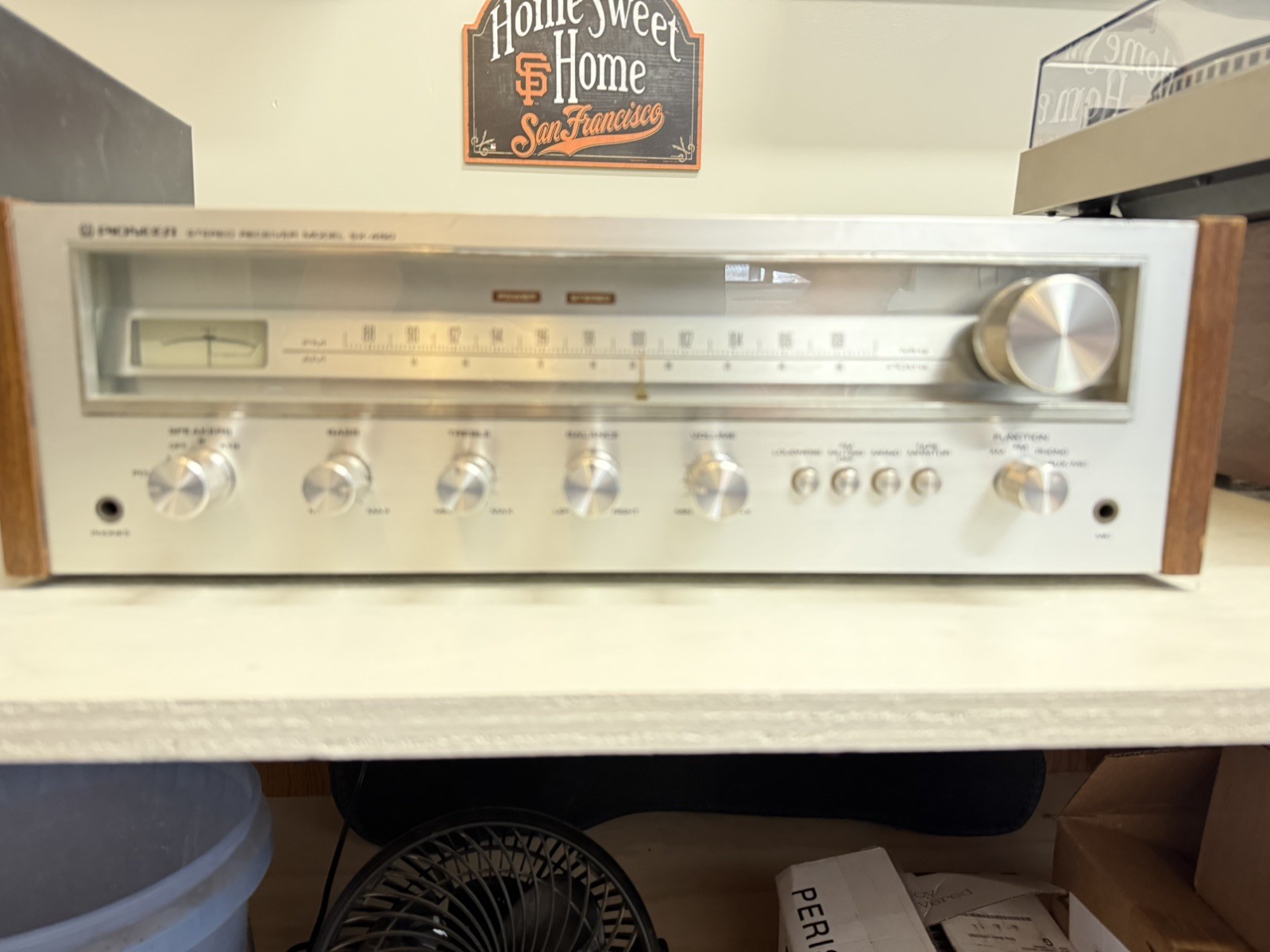 PIONEER SX-450 STEREO RECEIVER ! TESTED AND WORKING GREAT ! P