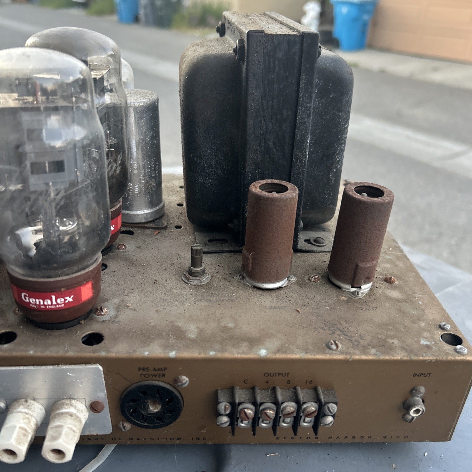 HealthKit W5M Tube Type Amplifier. Vintage 1955-61 Parts Only