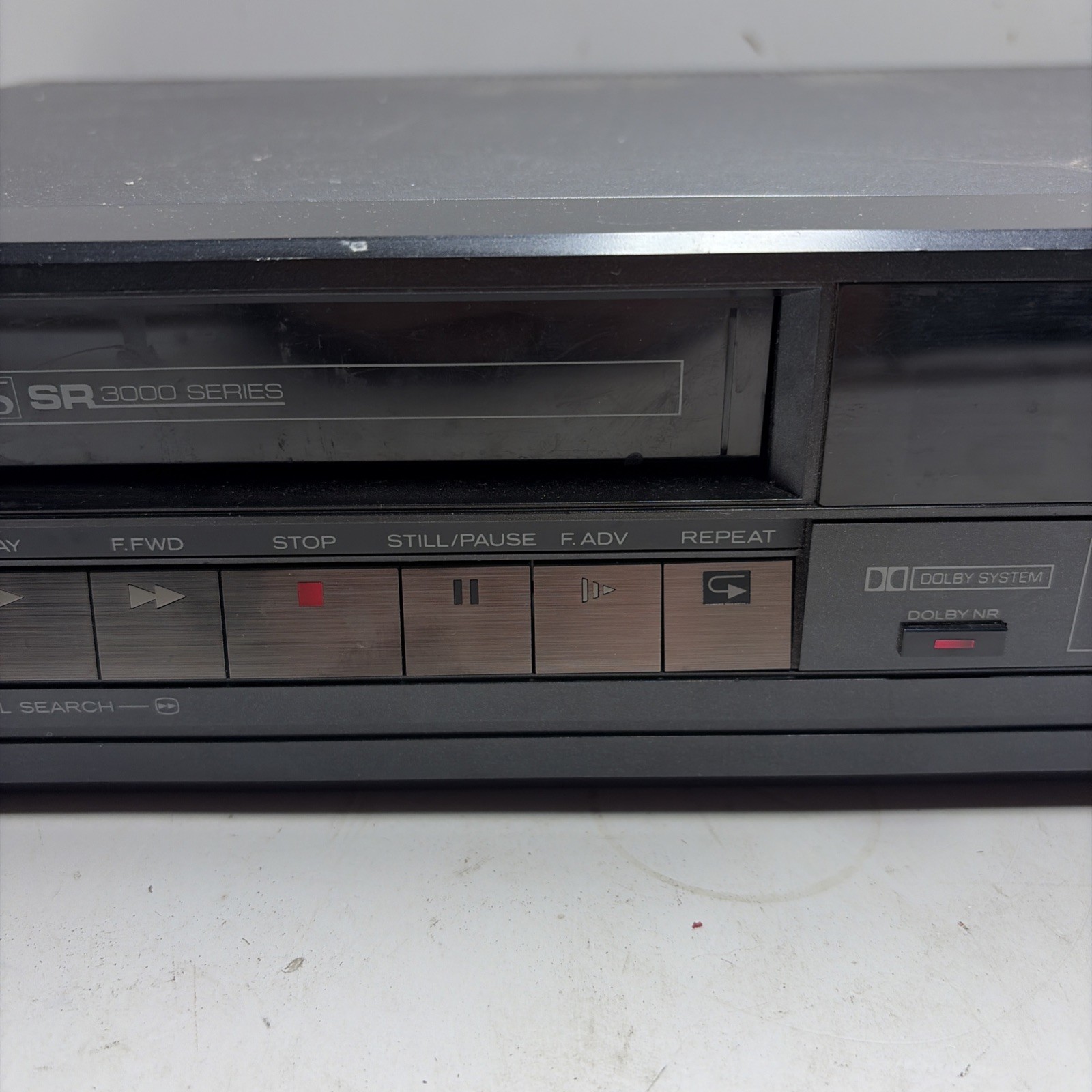 Vintage Sears VCR HQ Series 934 VHS Player Recorder w AV Cable Tested Working