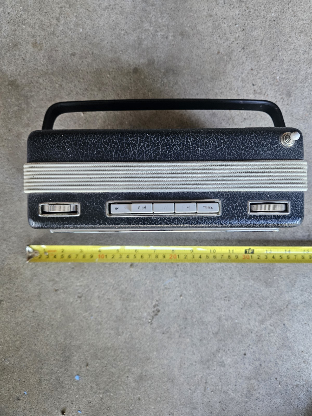 Vintage Masterwork Galaxy III Multi-Band Radio AM / FM / SW Portable – TESTED…