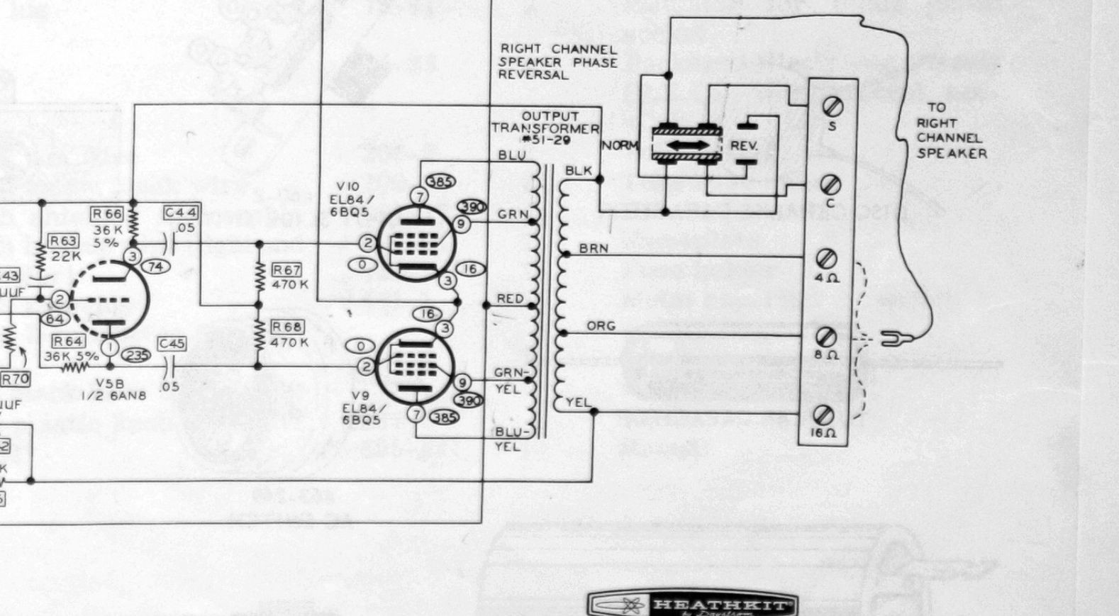 HEATHKIT AA-151 TUBE AMPLIFIER AUDIO OUTPUT TRANSFORMER PAIR FOR DIY PROJECTS