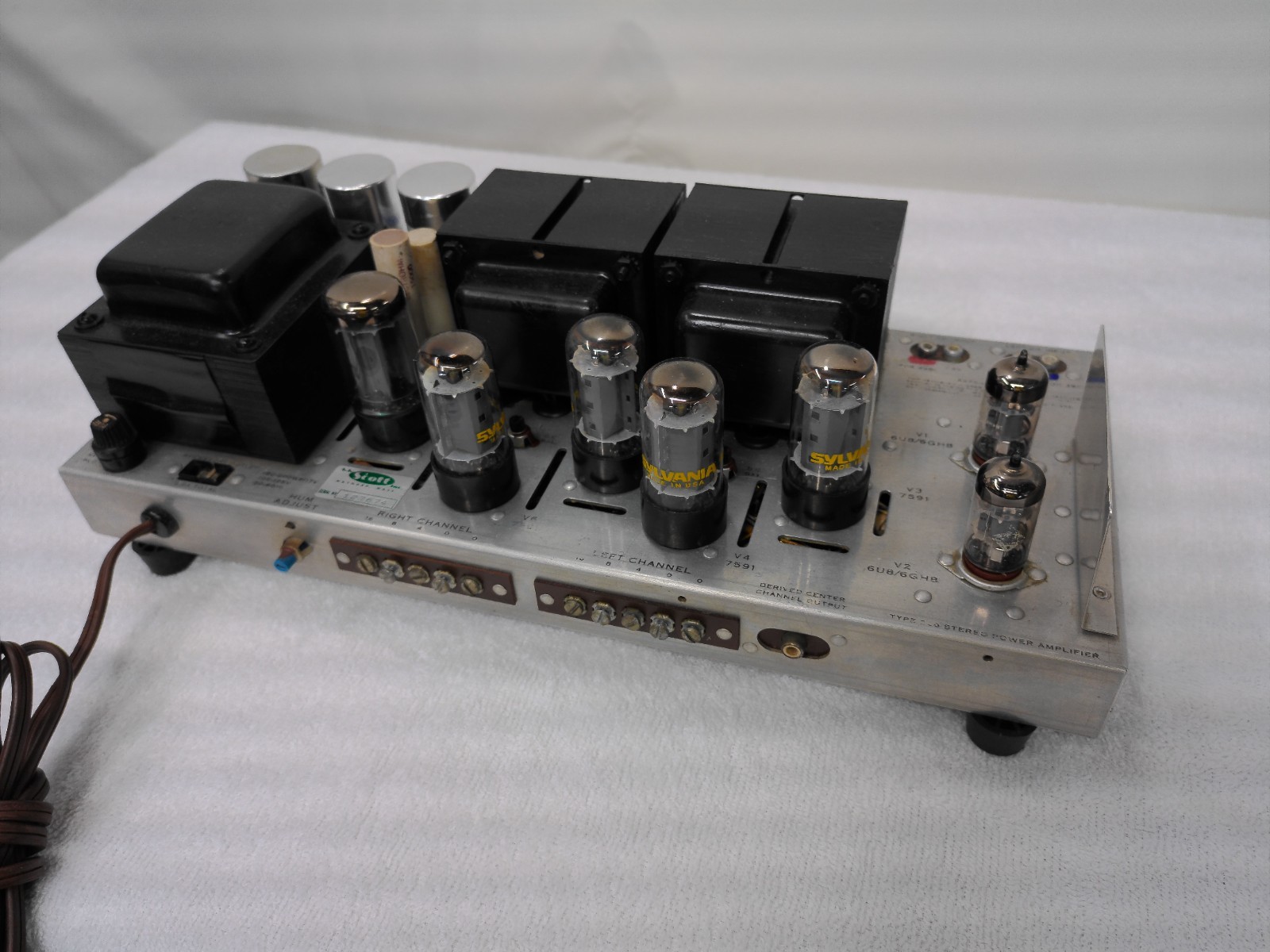 H H SCOTT 208 Tube Power Amplifier