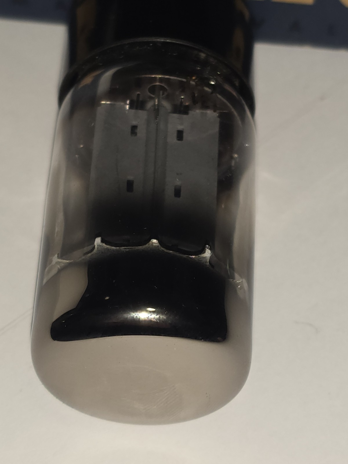 Mullard GZ34 5AR4 Rectifer Vacuum Tube Tests STRONG with Box F31 X8I