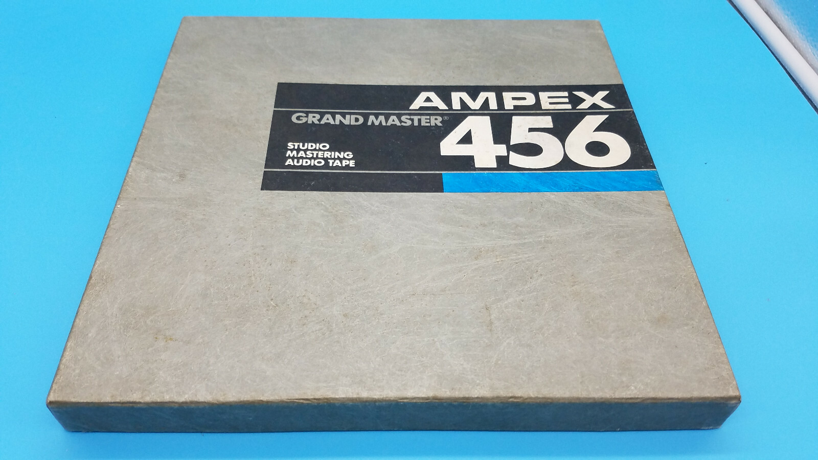 Vintage Ampex 456 1/2 inch. Metal Reel #1