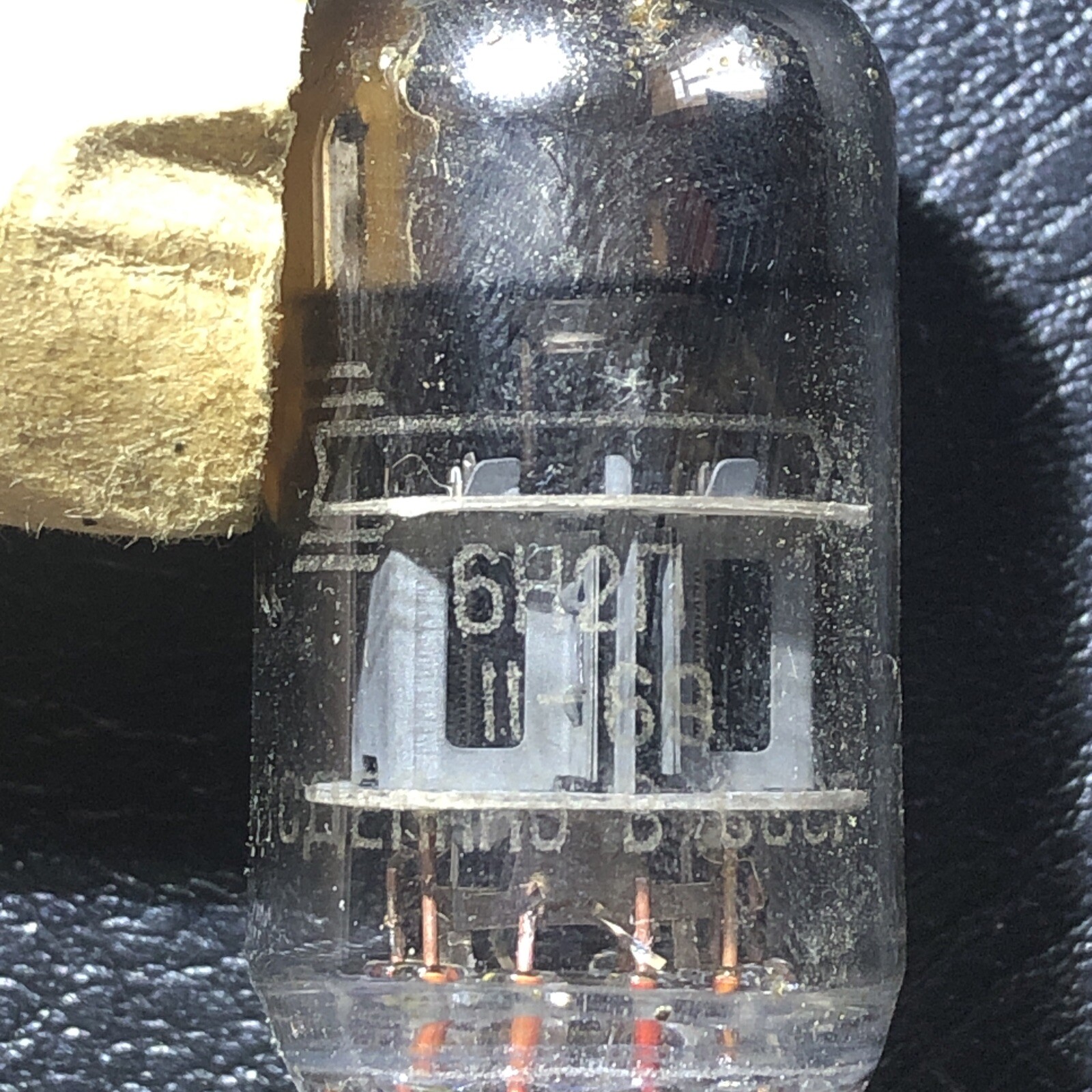 6h2p tube Soviet USSR HF pentode tube