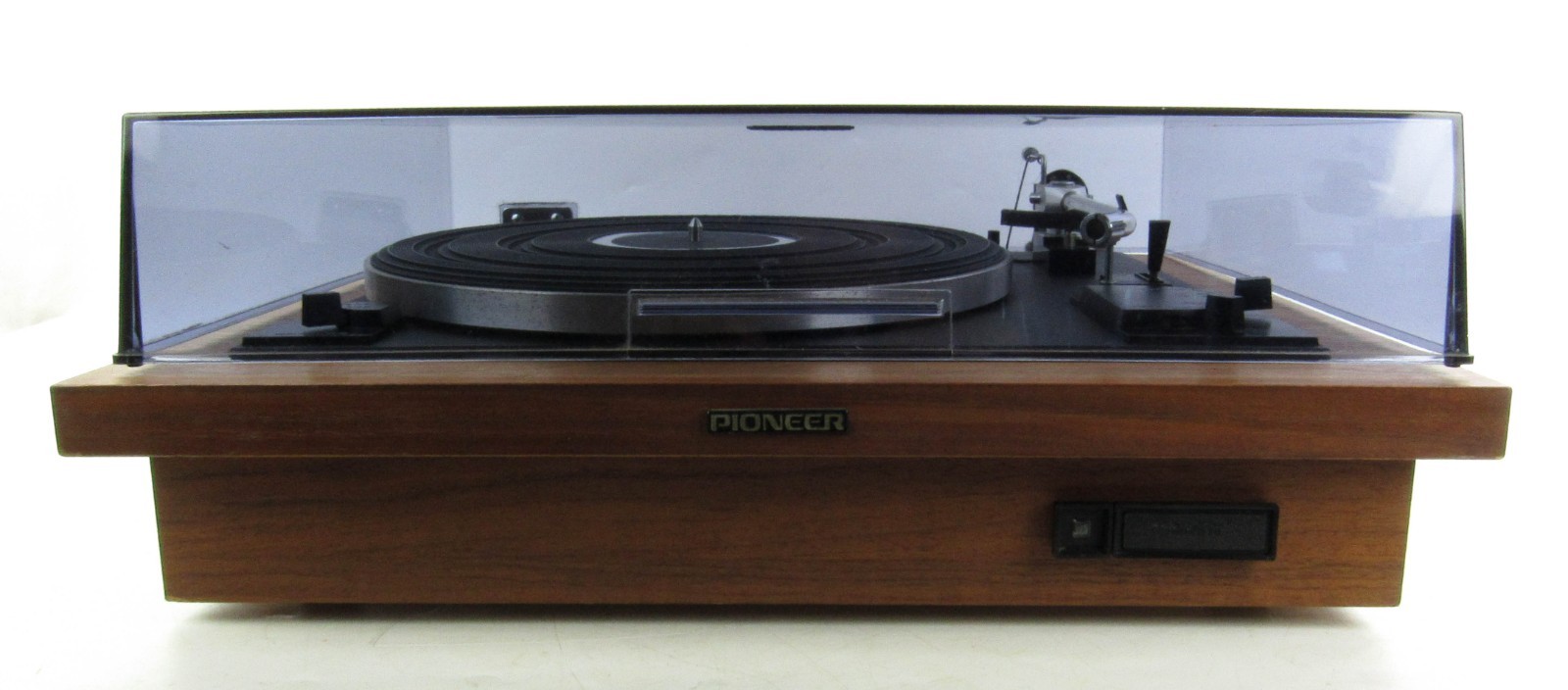 PIONEER PL-A35D Turntable With Dust Cover FOR PARTS ONLY SEE VIDEO