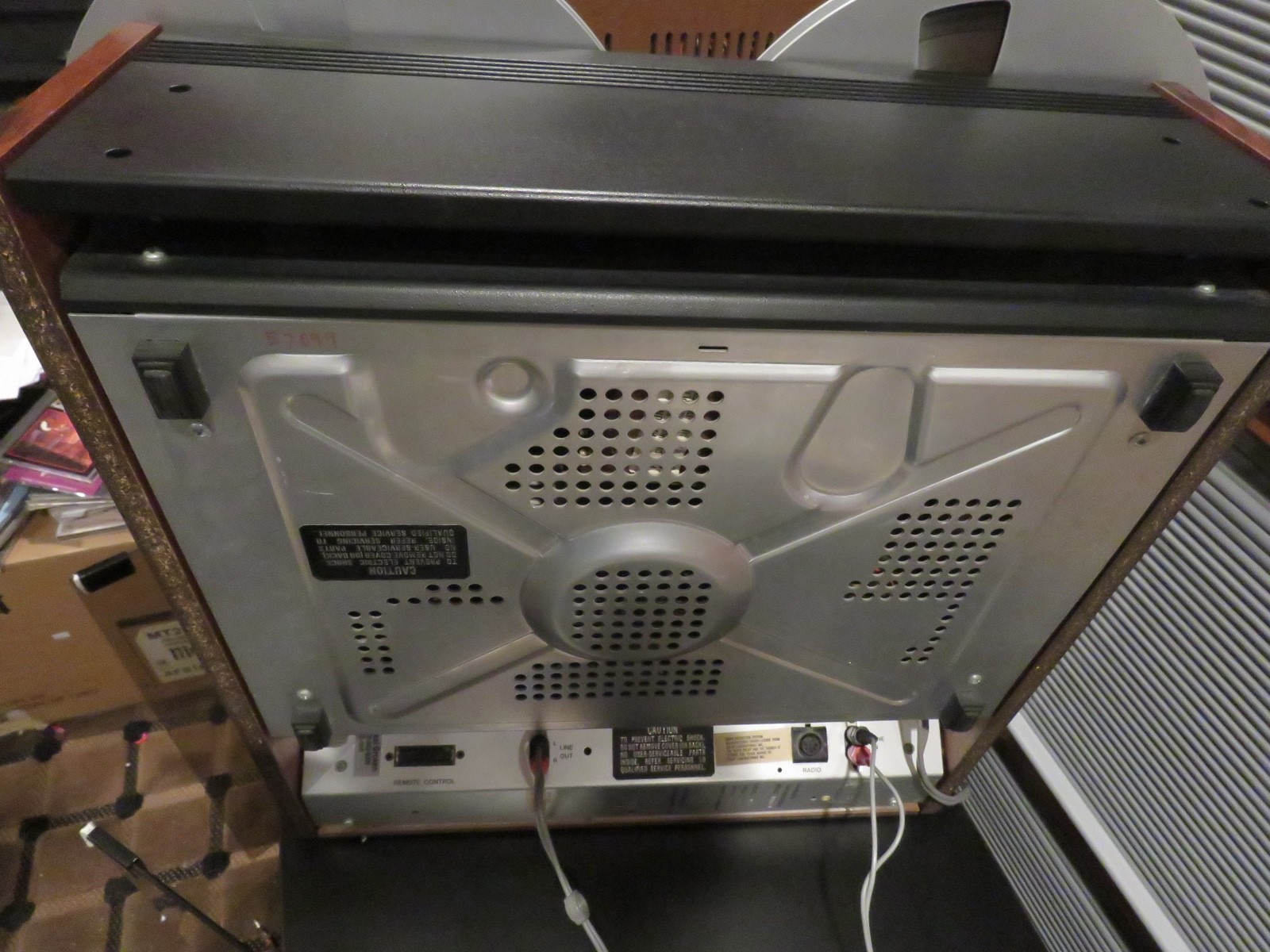 Tandberg 10XD 2-Channel Stereo 1/4-track Reel to Reel Tape Deck AS IS