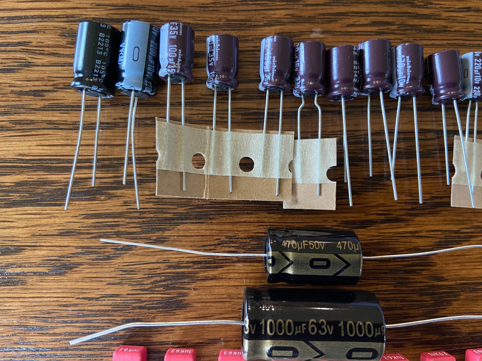 Technics SL-10 Speed Repair Kit Capacitors Turntable Recap Set