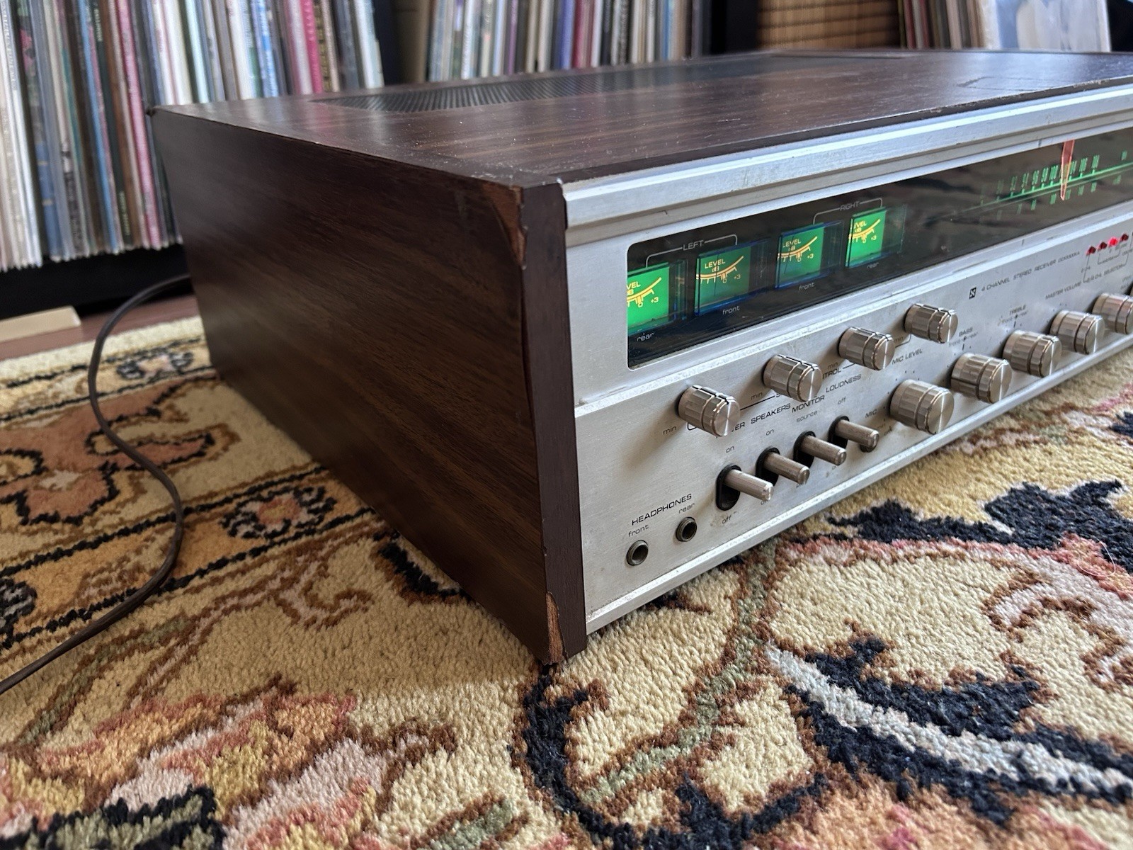 Sanyo DCX3300KA Stereo Receiver Vintage 1970’s Quadraphonic Unit See Description