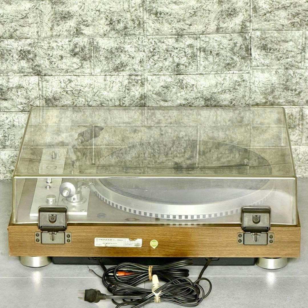 Pioneer XL-1550 Quartz Lock Direct Drive Turntable Vintage Japan Used