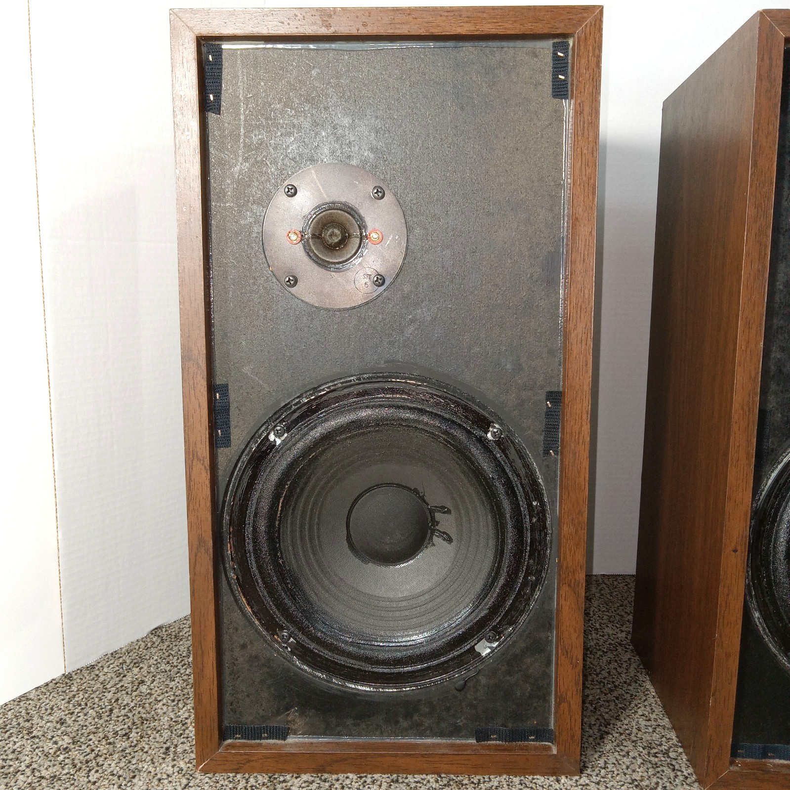 Acoustic Research AR-4Xa Speakers 70’s Legendary Cloth Cones w/ Video *Read