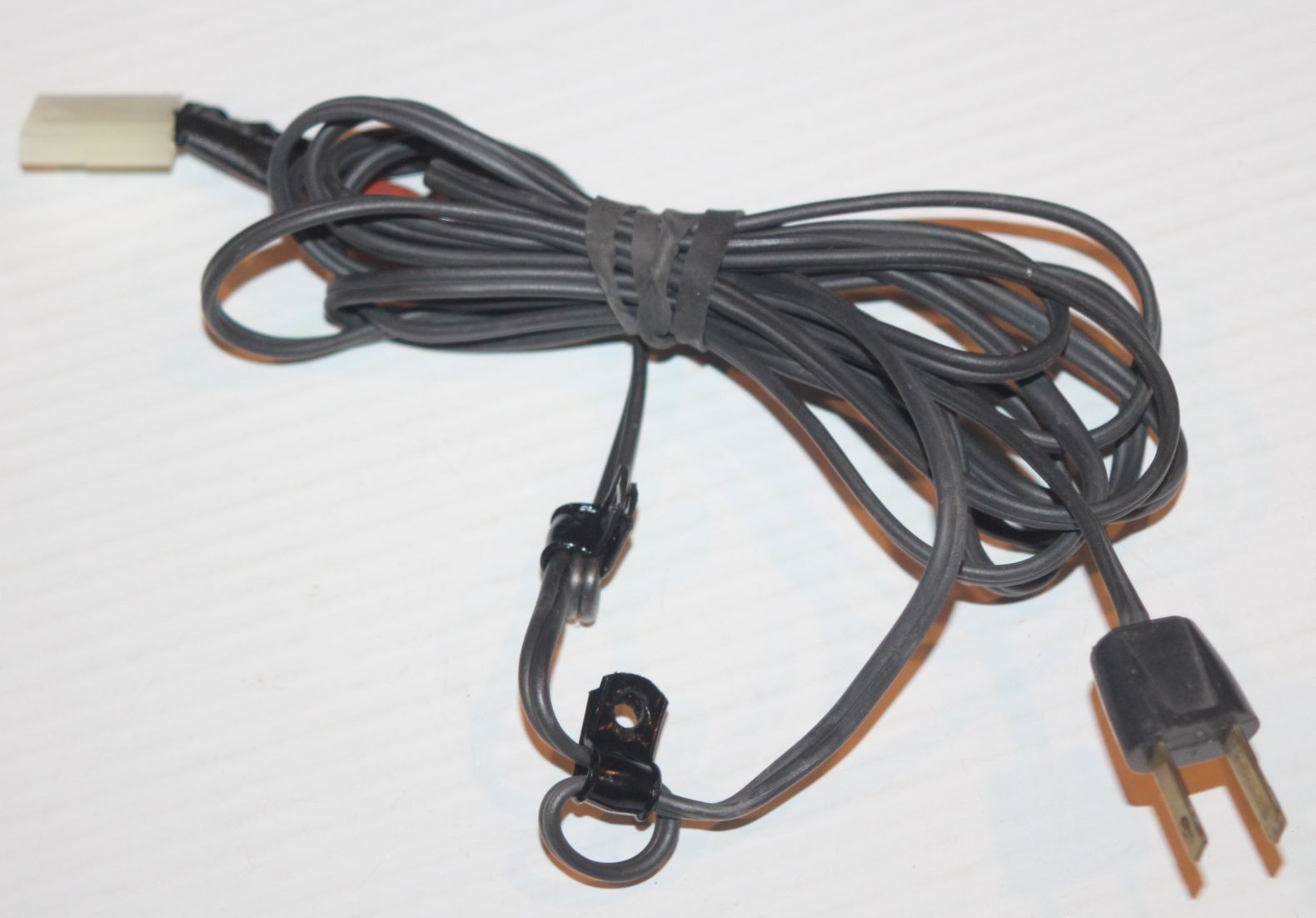 OEM Power Cord Wall Cable w/ Connector – G.E C252g Turntable Record Player Part