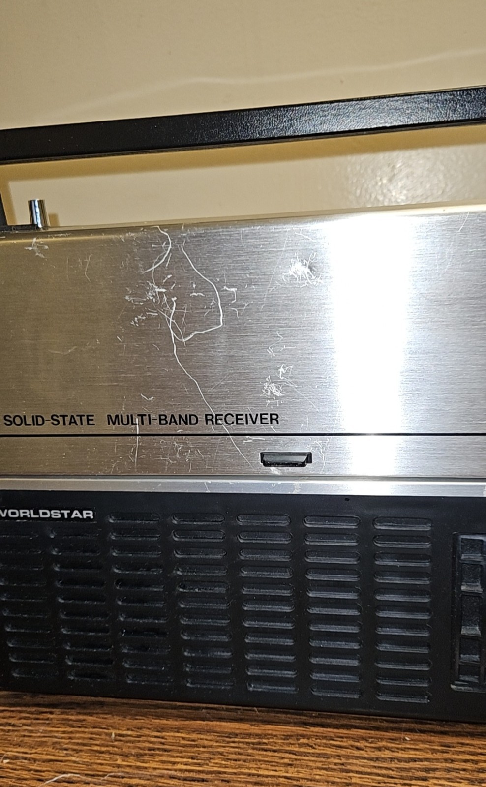 Vintage Worldstar Radio MG-5000A Solid State Multi-Band Receiver As Is Parts .