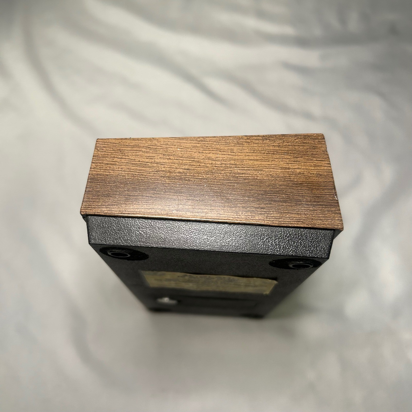 Midland 13-901B Vintage 1980 FM Weather Receiver Radio Wood Grain Portable