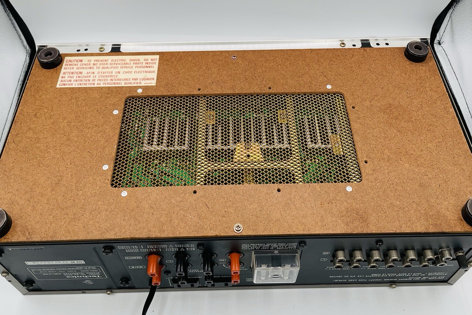 Technics SU-8055 Stereo Integrated DC Amplifier Tested, Working Order- Read