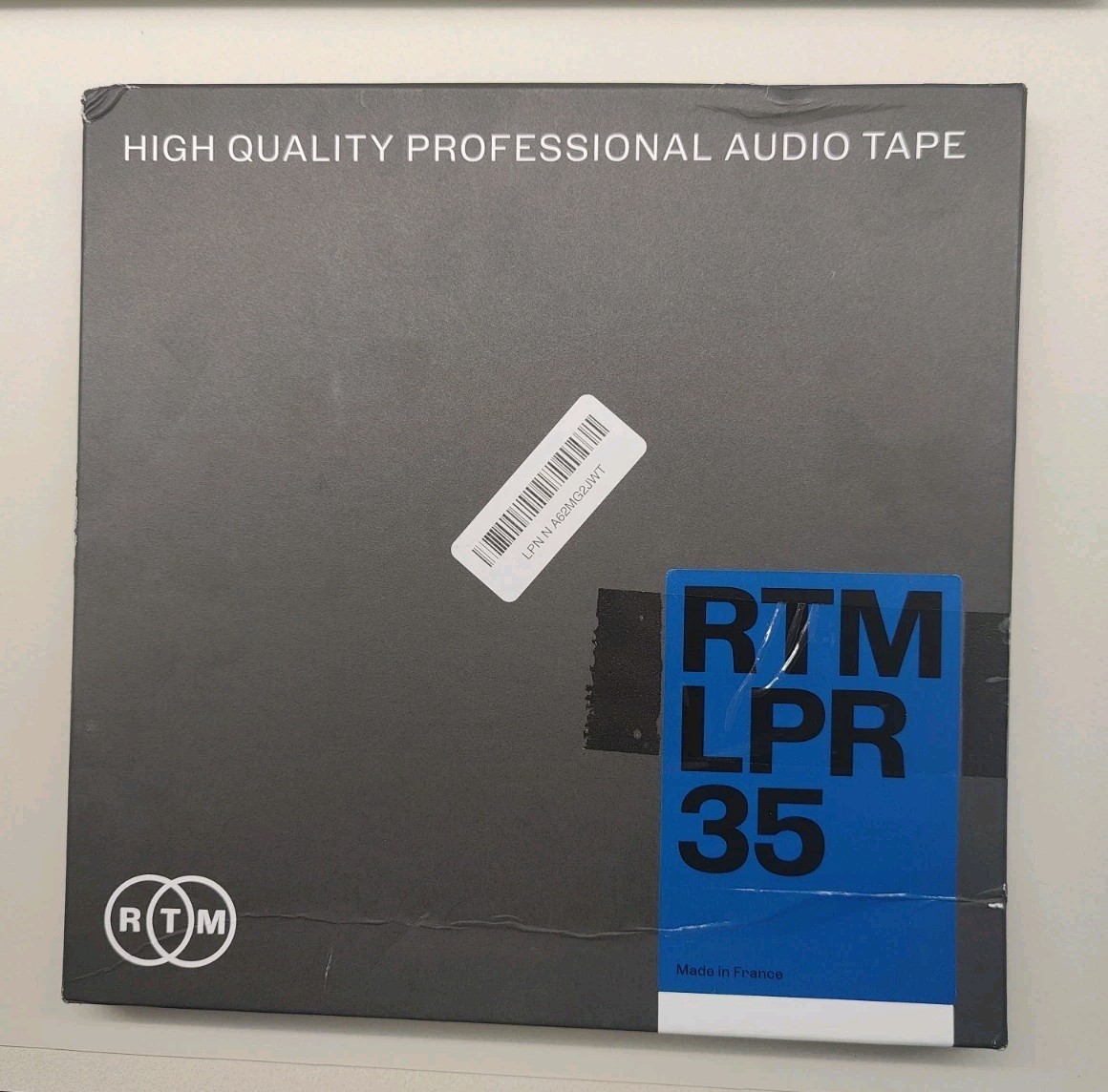 RTM Long Play Recording LPR 35 ¼ inch – Reel to Reel Magnetic Tape for Audio