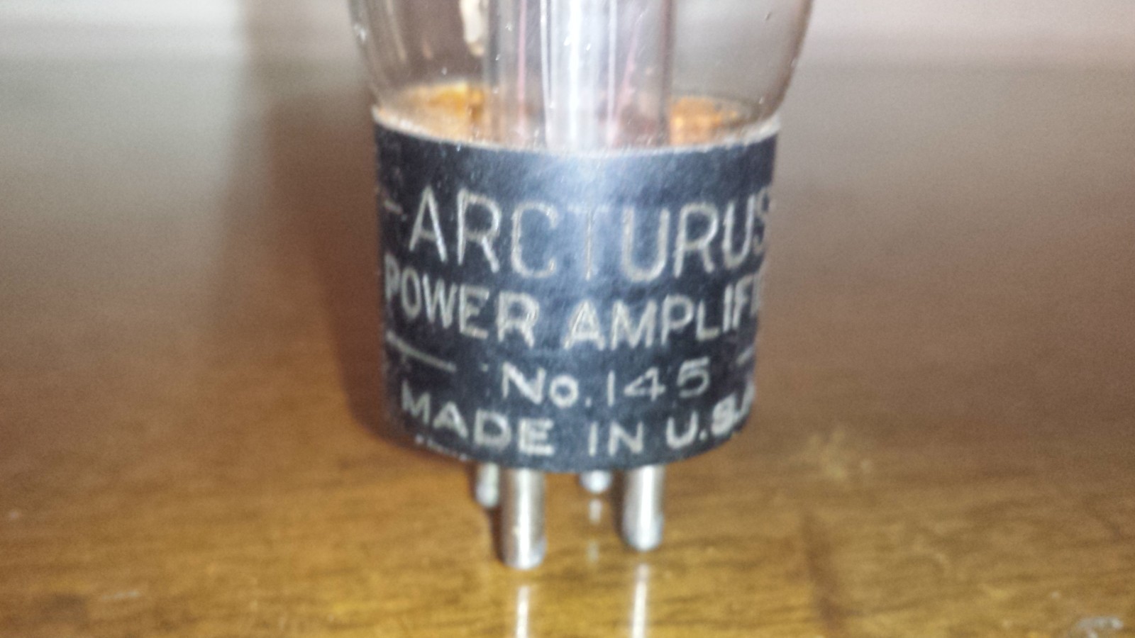 ⭐️ARCTURUS⭐️ RARE 145 (45 245 345) POWER AMP GLOBE TUBE TV-7 Test STRONG!