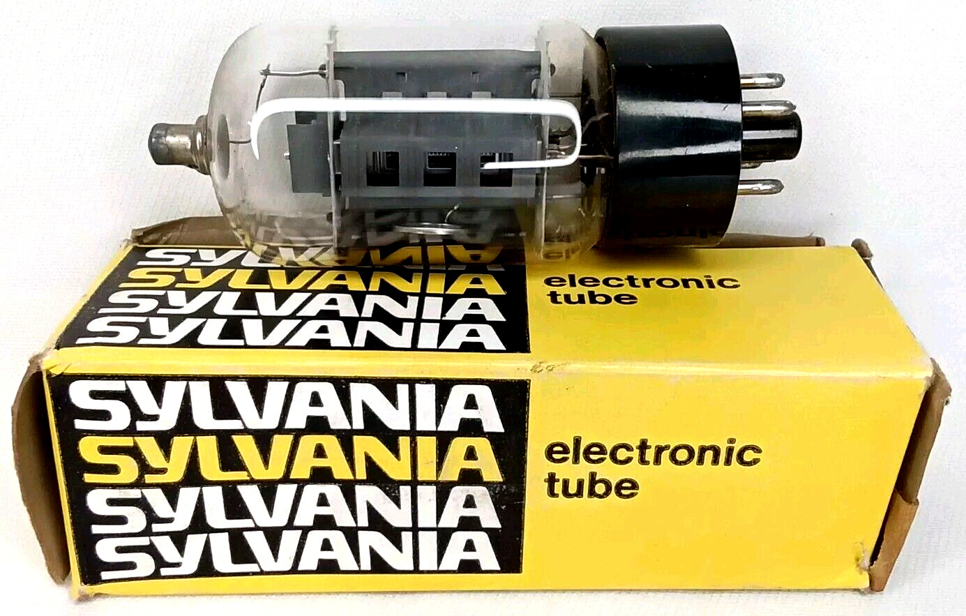 Vintage 1940s Sylvania Electron Tube 17DQ6B With Original Box Made In USA